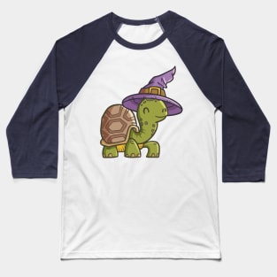 Witch Turtle Baseball T-Shirt